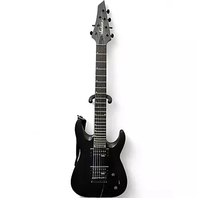 Used Jackson JS22-7 Dinky 7 String Satin Black Solid Body Electric Guitar