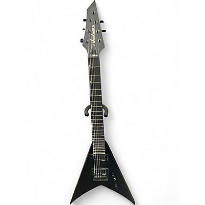 Used Jackson JS22-7 KING V Black Solid Body Electric Guitar