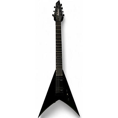 Used Jackson JS22 7 STRING KING V Black Solid Body Electric Guitar