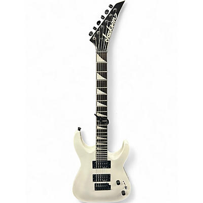 Used Jackson JS22 Dinky Arctic White Solid Body Electric Guitar