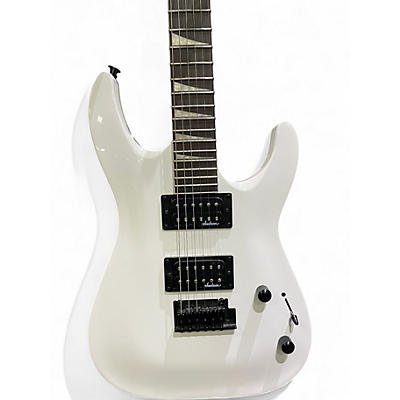 Used Jackson JS22 Dinky Arctic White Solid Body Electric Guitar
