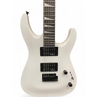 Used Jackson JS22 Dinky Arctic White Solid Body Electric Guitar