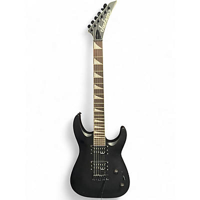 Used Jackson JS22 Dinky BLACK Solid Body Electric Guitar