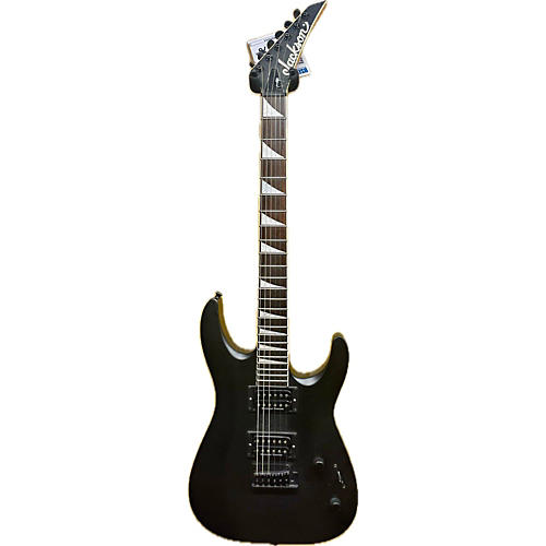 Jackson Used Jackson JS22 Dinky Black Solid Body Electric Guitar Black