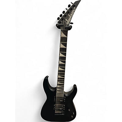 Used Jackson JS22 Dinky Black Solid Body Electric Guitar
