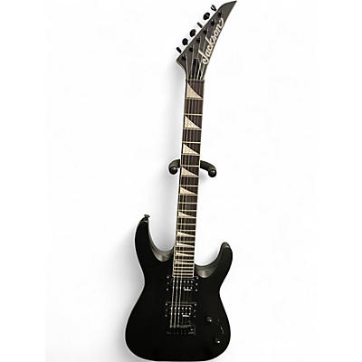 Used Jackson JS22 Dinky Black Solid Body Electric Guitar