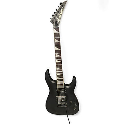 Used Jackson JS22 Dinky Black Solid Body Electric Guitar