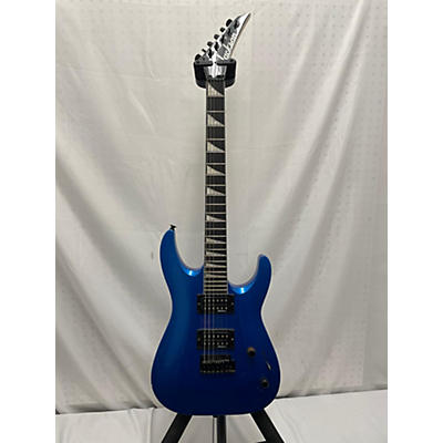 Jackson Used Jackson JS22 Dinky Blue Solid Body Electric Guitar