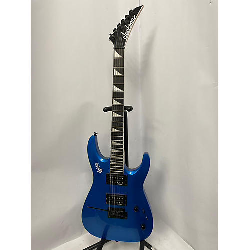 Jackson Used Jackson JS22 Dinky Blue Solid Body Electric Guitar Blue