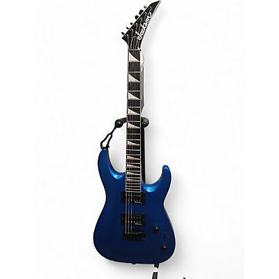 Used Jackson JS22 Dinky Blue Solid Body Electric Guitar