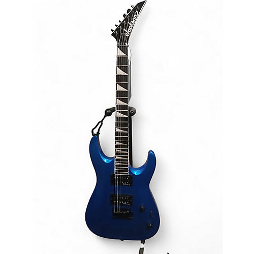 Used Jackson JS22 Dinky Blue Solid Body Electric Guitar Blue