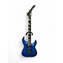 Used Jackson JS22 Dinky Blue Solid Body Electric Guitar Blue