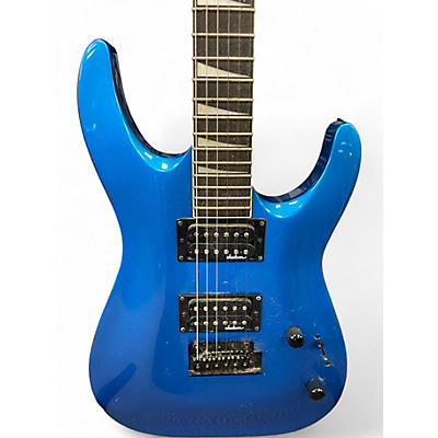 Used Jackson JS22 Dinky Blue Solid Body Electric Guitar