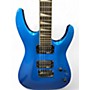 Used Jackson JS22 Dinky Blue Solid Body Electric Guitar Blue
