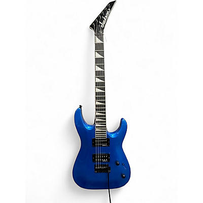Used Jackson JS22 Dinky Blue Solid Body Electric Guitar