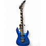 Used Jackson JS22 Dinky Blue Solid Body Electric Guitar Blue