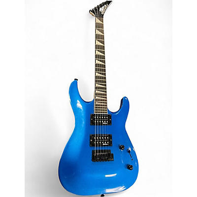 Used Jackson JS22 Dinky Blue Solid Body Electric Guitar