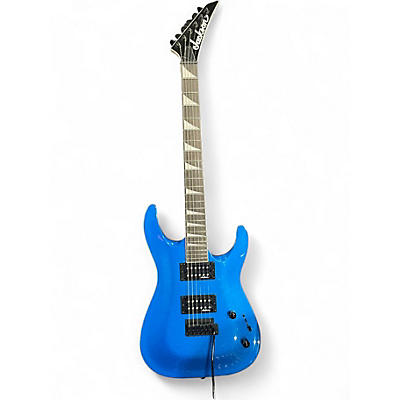 Used Jackson JS22 Dinky Blue Solid Body Electric Guitar