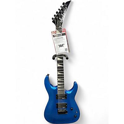 Used Jackson JS22 Dinky Blue Solid Body Electric Guitar