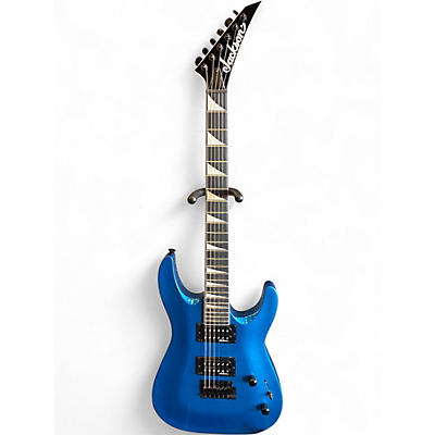 Used Jackson JS22 Dinky Blue Solid Body Electric Guitar