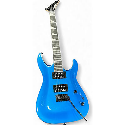 Used Jackson JS22 Dinky Blue Solid Body Electric Guitar