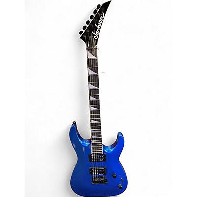 Used Jackson JS22 Dinky Blue Solid Body Electric Guitar