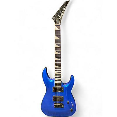 Used Jackson JS22 Dinky Blue Solid Body Electric Guitar