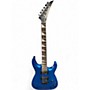 Used Jackson JS22 Dinky Blue Solid Body Electric Guitar Blue