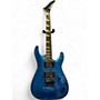 Used Jackson JS22 Dinky Blue Solid Body Electric Guitar Blue
