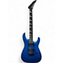 Used Jackson JS22 Dinky Blue Solid Body Electric Guitar Blue