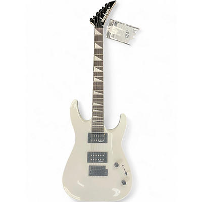 Used Jackson JS22 Dinky Classic White Solid Body Electric Guitar