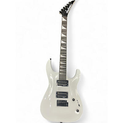 Used Jackson JS22 Dinky Classic White Solid Body Electric Guitar