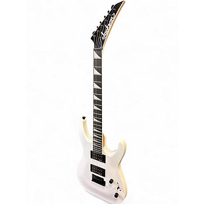 Used Jackson JS22 Dinky Classic White Solid Body Electric Guitar