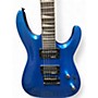 Used Jackson JS22 Dinky DKA Blue Solid Body Electric Guitar Blue