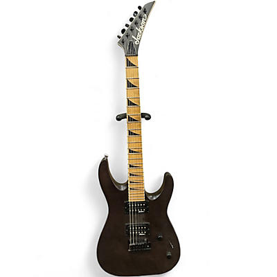 Used Jackson JS22 Dinky Dark Brown Solid Body Electric Guitar