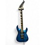 Used Jackson JS22 Dinky METALLIC BLUE Solid Body Electric Guitar METALLIC BLUE