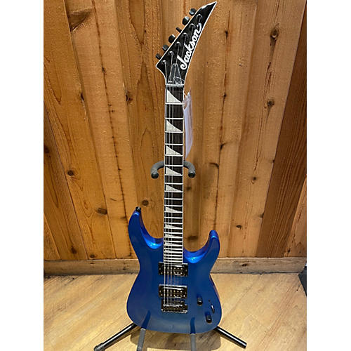 Jackson Used Jackson JS22 Dinky Metallic Blue Solid Body Electric Guitar Metallic Blue