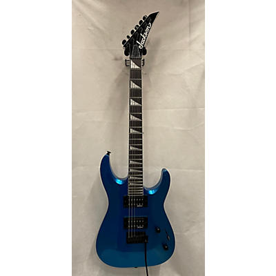 Jackson Used Jackson JS22 Dinky Metallic Blue Solid Body Electric Guitar