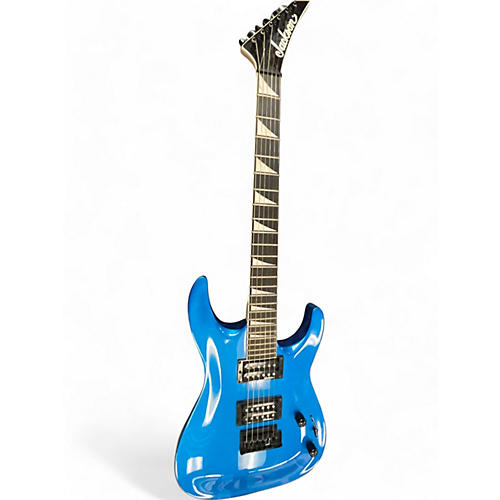 Used Jackson JS22 Dinky Metallic Blue Solid Body Electric Guitar Metallic Blue