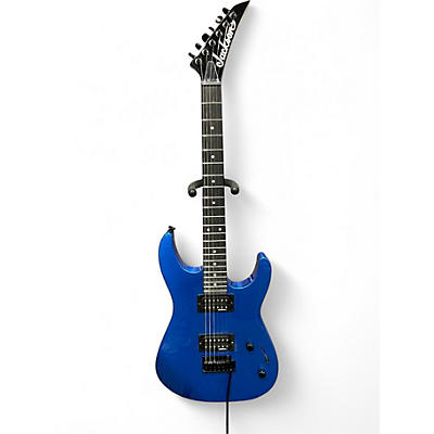 Used Jackson JS22 Dinky Metallic Blue Solid Body Electric Guitar