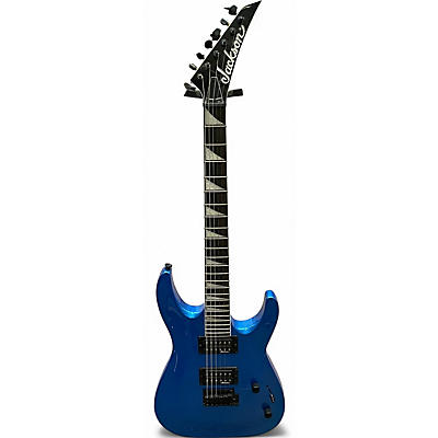 Used Jackson JS22 Dinky Metallic Blue Solid Body Electric Guitar