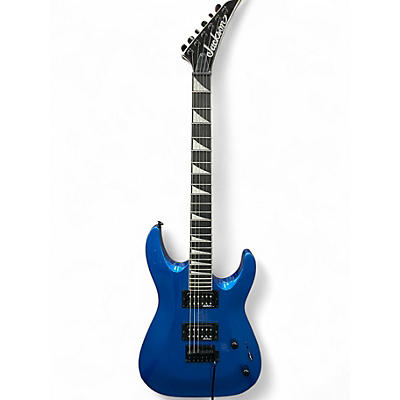 Used Jackson JS22 Dinky Metallic Blue Solid Body Electric Guitar