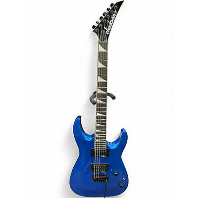Used Jackson JS22 Dinky Metallic Blue Solid Body Electric Guitar