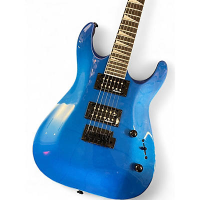 Used Jackson JS22 Dinky Metallic Blue Solid Body Electric Guitar