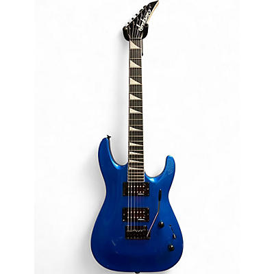 Used Jackson JS22 Dinky Metallic Blue Solid Body Electric Guitar
