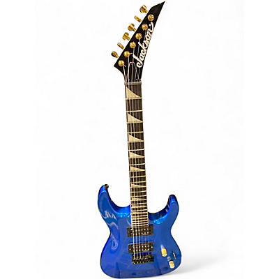 Used Jackson JS22 Dinky Metallic Blue Solid Body Electric Guitar