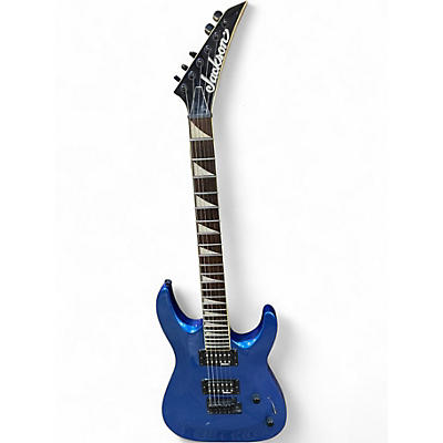Used Jackson JS22 Dinky Metallic Blue Solid Body Electric Guitar