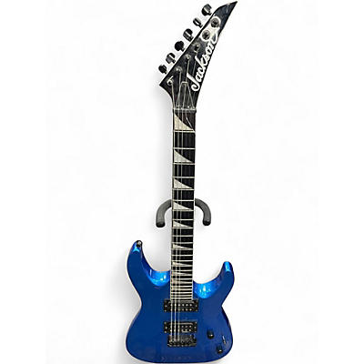 Used Jackson JS22 Dinky Metallic Blue Solid Body Electric Guitar