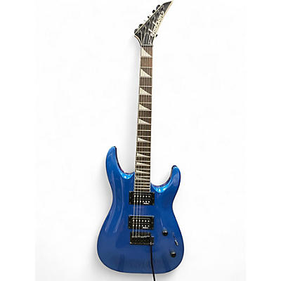 Used Jackson JS22 Dinky Metallic Blue Solid Body Electric Guitar