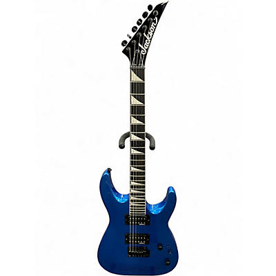 Used Jackson JS22 Dinky Metallic Blue Solid Body Electric Guitar